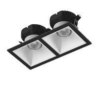  Рамка двойная для серии COMBO 3 квадратная черн. SWG PRO 00-00004195 фото в каталоге от BTSprom.by