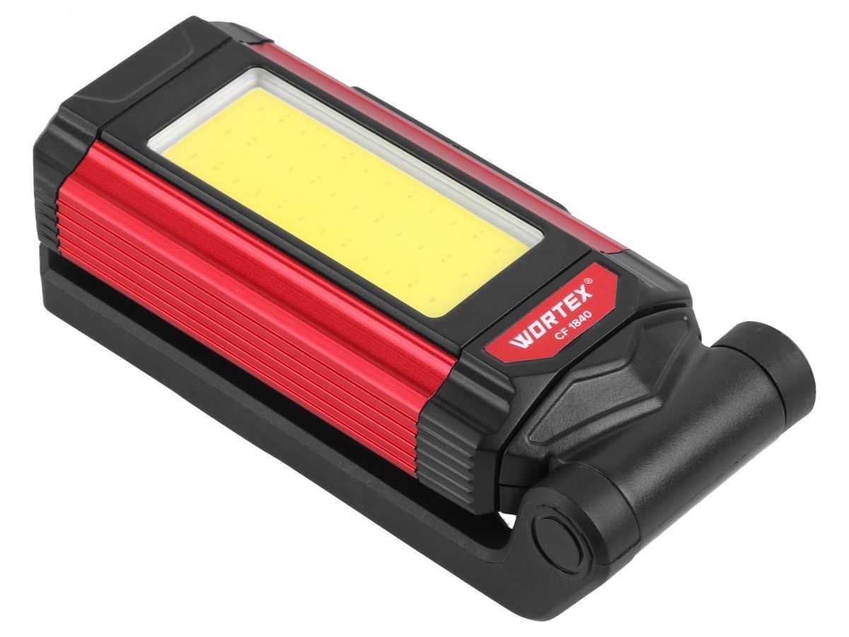  Фонарь светодиодный аккумуляторный Wortex CF 1840 в кор. 180-400 Лм, 8 режимов, магнит (5 В, 1,8 Ач, складная конструкция, может выступать как Power-bank) 1323365 фото в каталоге от BTSprom.by