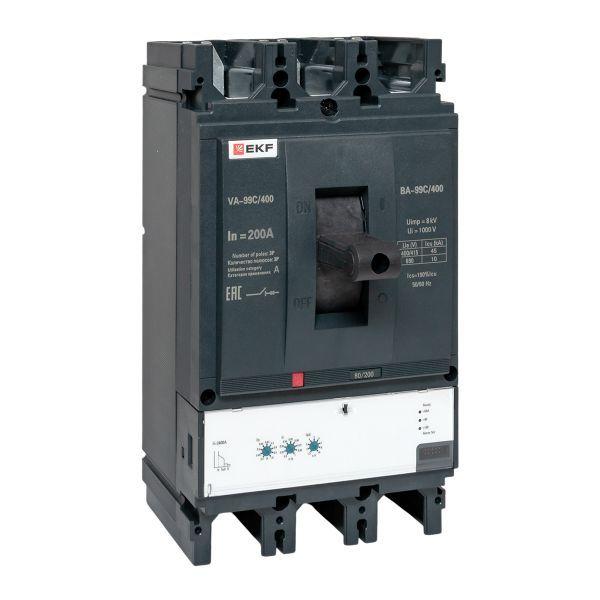 выключатель автоматический 3п 400/200а 45ка ва-99c compact ns proxima ekf mccb99c-400-200 от BTSprom.by
