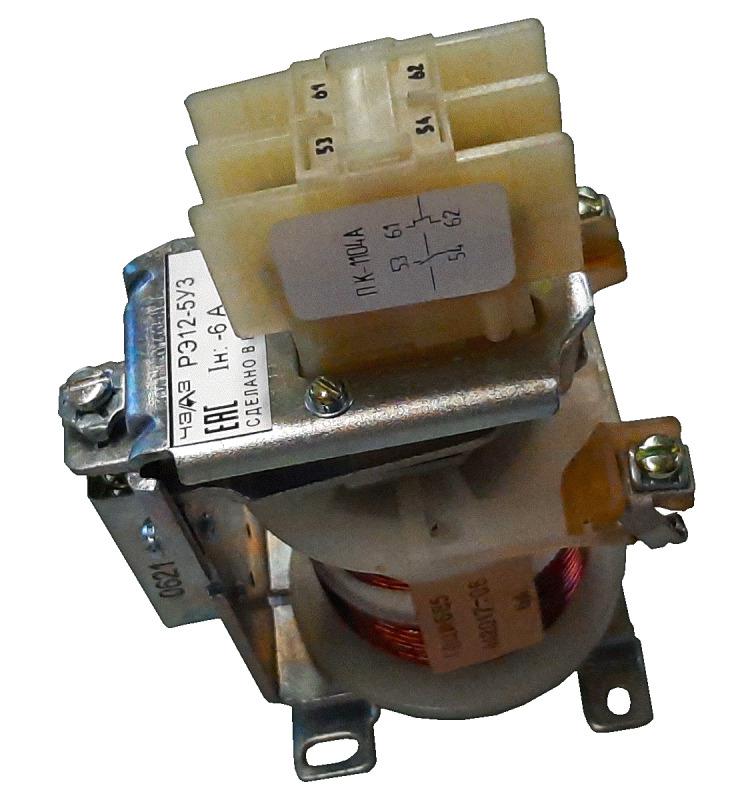 реле тока рэ-12-5-6а 1"з"+1"р" пер. прис. чэаз a8119-77944578 от BTSprom.by