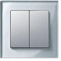  Клавиша 2-м Merten алюм. SchE MTN433560 фото в каталоге от BTSprom.by