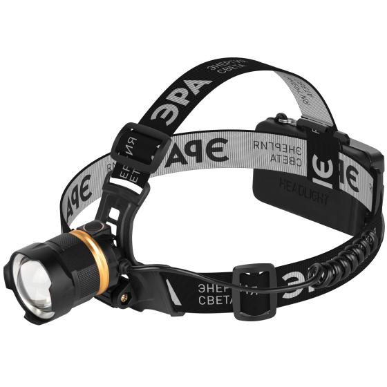 фонарь светодиодный налобный ga-503 ар "орешник" аккумуляторный 10вт 3 режима эра б0069579 от BTSprom.by