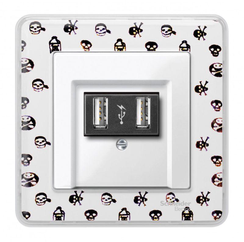  Накладка Merten для аудиорозетки бел. SchE MTN296019 фото в каталоге от BTSprom.by