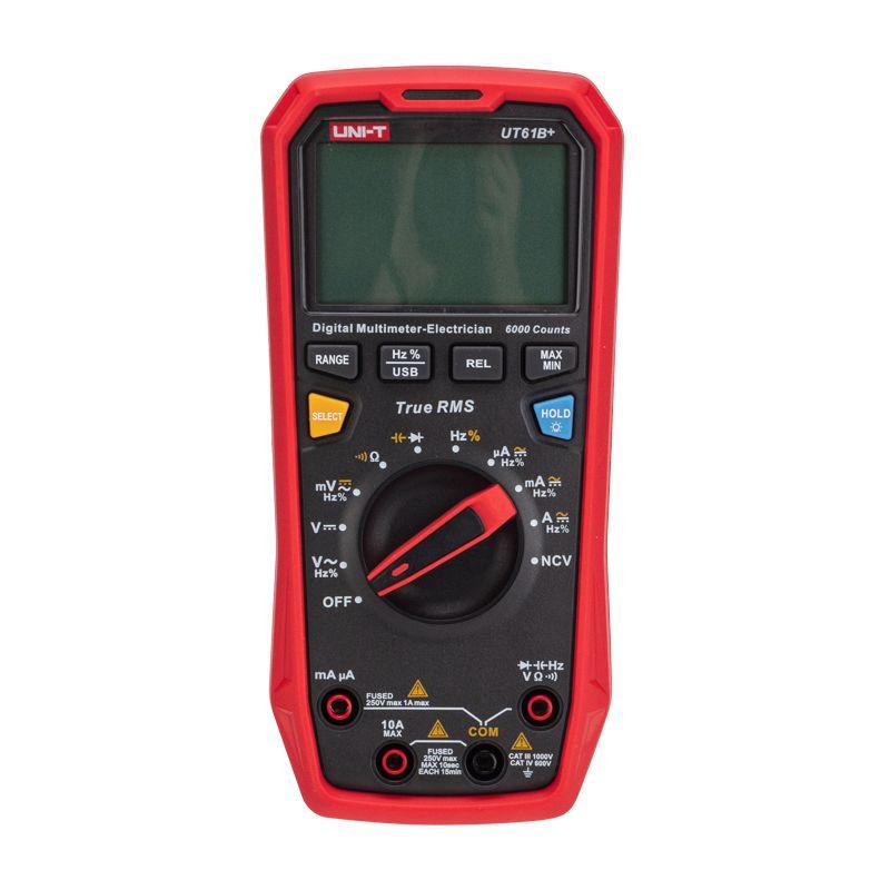  Мультиметр профессиональный UT61B+ UNI-T 13-0092 фото в каталоге от BTSprom.by