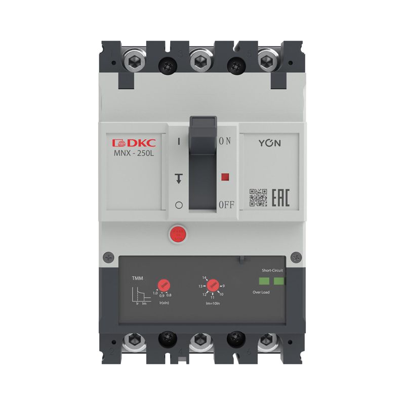  Выключатель автоматический 3P 200А 70кА pro MNX250L при AC415V расцепитель TMM YON MNX250L3PTMM0200 фото в каталоге от BTSprom.by