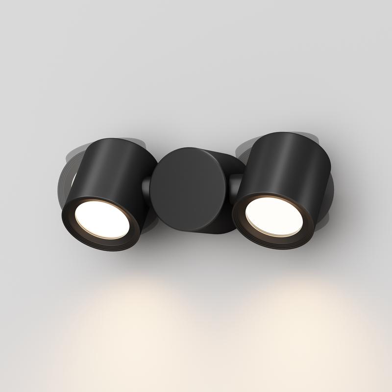  Светильник Wall Street 2х50Вт GU10 IP54 бра настен. Maytoni O010WL-02B фото в каталоге от BTSprom.by