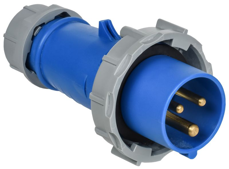 вилка переносная сси-0132 16а 6ч 220в 2p+pe ip67 iek psr01-016-3-0-67 от BTSprom.by