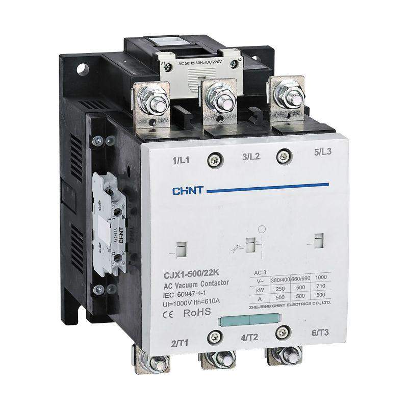 контактор вакуумный cjx1-500/22k 500а 380в ac/dc 2но+2нз ac-3 chint 275716 от BTSprom.by контактор вакуумный cjx1-500/22k 500а 380в ac/dc 2но+2нз ac-3 chint 275716 от BTSprom.by