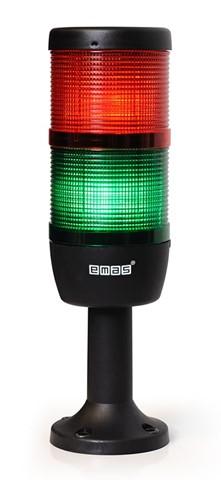 колонна сигнальная 70мм 24в светодиод led красн./зел. emas ik72l024xm01 от BTSprom.by