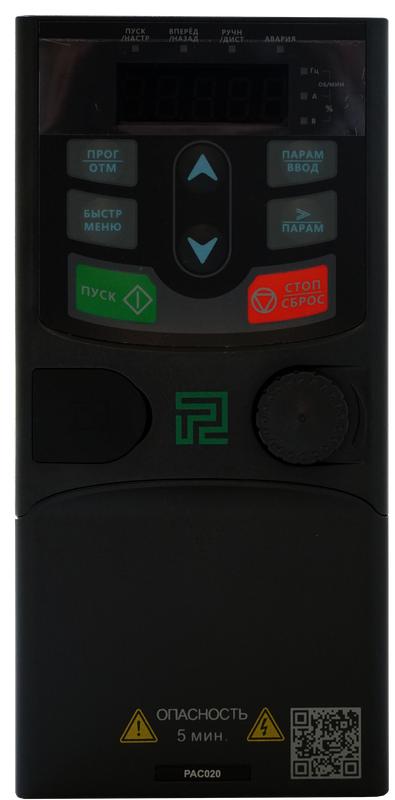 преобразователь частоты тип pac020 0.37квт 1ф 220в ip20 piton pac020x002a5xb2 от BTSprom.by