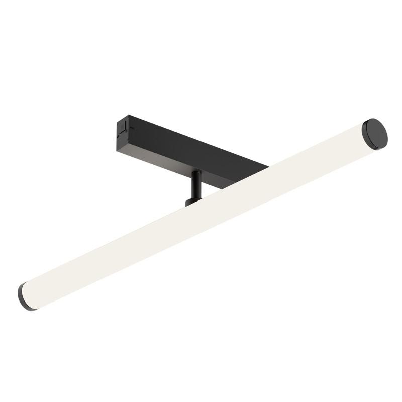  Светильник SMART RAY 12Вт 3000К-6000К DIM рассеивающий матов. акрил алюм. черн. DENKIRS 717194 фото в каталоге от BTSprom.by