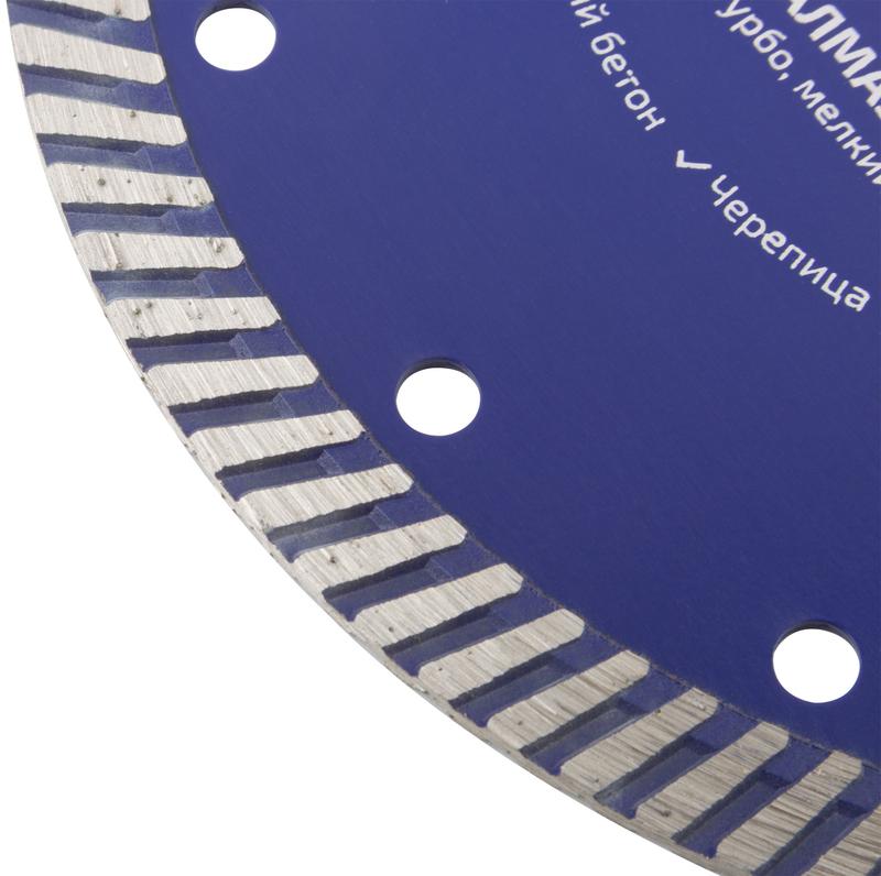  Диск отрезной алмазный сверхтонкий Супер-турбо мелкий зуб 180х2.8х10х22.2мм Cutop 65-18028 фото в каталоге от BTSprom.by