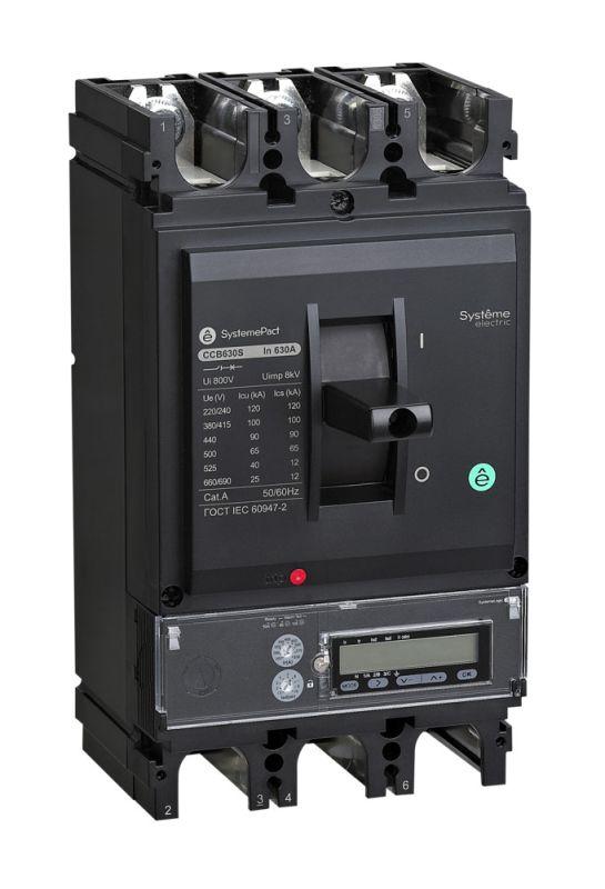 выключатель автоматический spc400 100ка s5.3e 3p3d 400а se spc400s40053e3dfc от BTSprom.by