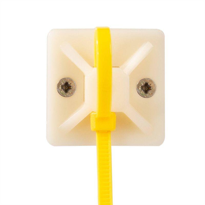  Площадка монтажная ПМС 30х30 бел. (уп.100шт) Fortisflex 49446 фото в каталоге от BTSprom.by