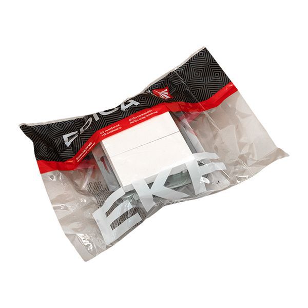  Выключатель 2-кл. СП Эпика механизм бел. EKF UP1-SWW-20 фото в каталоге от BTSprom.by