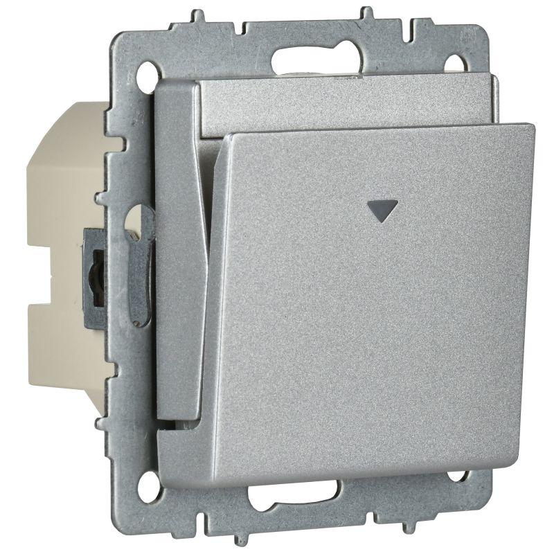  Выключатель карточный BRITE 30А ВС10-1-8-БрА механизм алюм. IEK BR-V11-0-10-K47 фото в каталоге от BTSprom.by