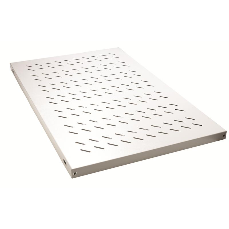 полка стационарная 19дюйм для шкафов г=1000 770мм нагрузка 50кг сер. datarex dr-423310 от BTSprom.by