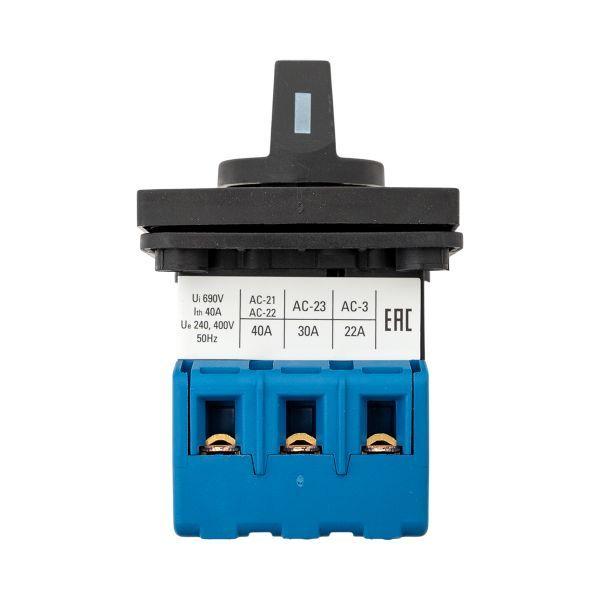  Переключатель кулачковый ПК-2-13 3П 40А "ВКЛ-ВЫКЛ" EKF pk-2-13-40 фото в каталоге от BTSprom.by