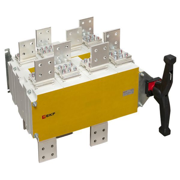  Рубильник-переключатель 4п 2000А с рукояткой управления для прямой установки PowerSwitch EKF pscs-2000-4 фото в каталоге от BTSprom.by