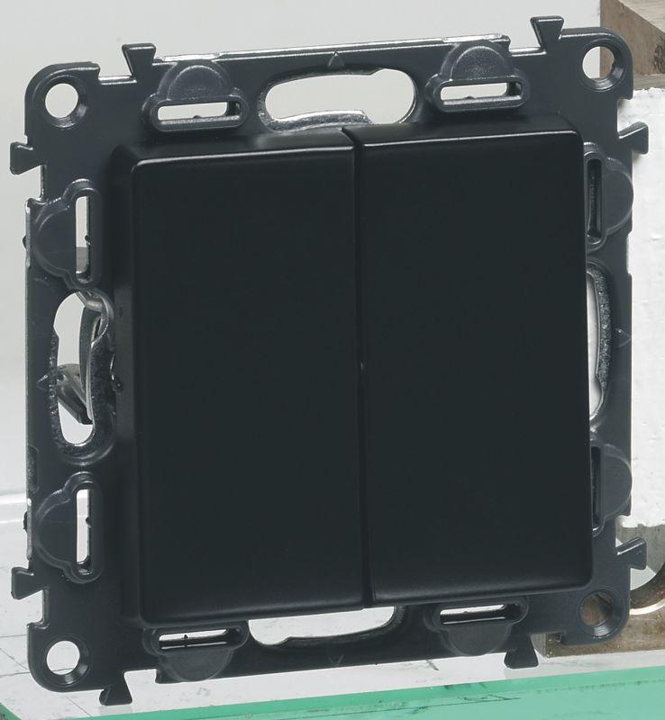  Выключатель 2-кл. СП Valena In'matic 10А IP20 250В безвинтов. зажимы механизм сер. Leg 752005 фото в каталоге от BTSprom.by