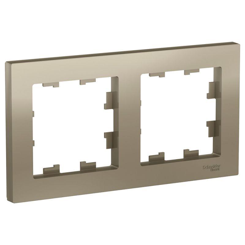 рамка 2-м atlasdesign универс. шампань se atn000502 от BTSprom.by