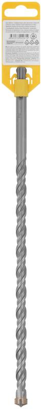 Бур по бетону SDS-PLUS профи крестообразная вставка двойная спираль 12х310мм FIT 33080 фото в каталоге от BTSprom.by