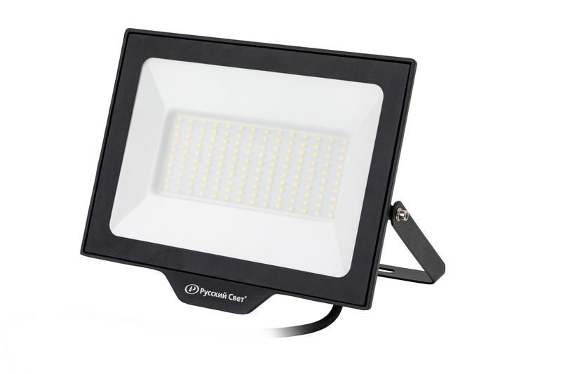 прожектор светодиодный сдо fl 10 c 100w vw 865 bk cl 277х220х30мм 100вт 6500к ip65 уличный черн. русский свет 15081023056 от BTSprom.by