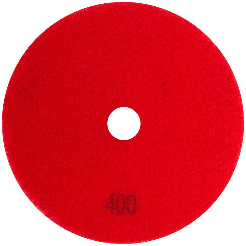  Круг шлифовальный алмазный гибкий АГШК (липучка) влажное шлифование 125мм Р 400 FIT 39884 фото в каталоге от BTSprom.by