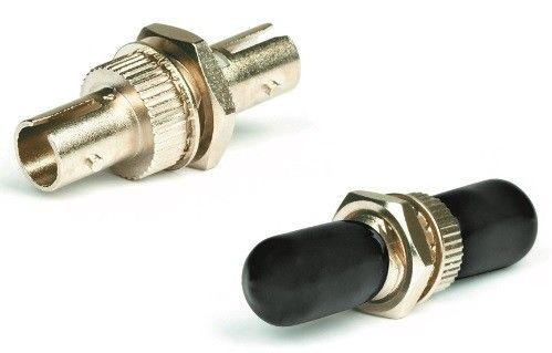 адаптер проходной оптический fa-s00z-st/st-n/bk-sl st/upc-st/upc sm/mm simplex корпус металл; черн. колпачки hyperline 243942 от BTSprom.by