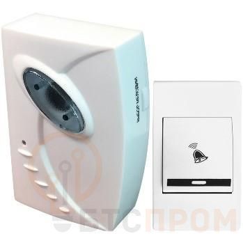 Звонок беспроводной Фокстрот 32 мелодии дальность 100м 2ААх1.5В Тритон ФТ-01Б фото в каталоге от BTSprom.by  Звонок беспроводной Фокстрот 32 мелодии дальность 100м 2ААх1.5В Тритон ФТ-01Б фото в каталоге от BTSprom.by