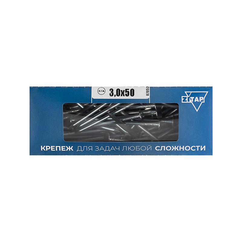 гвоздь толевый евро 3х50 оцинк. (уп.200г) tech-krep/zitar 102042 от BTSprom.by