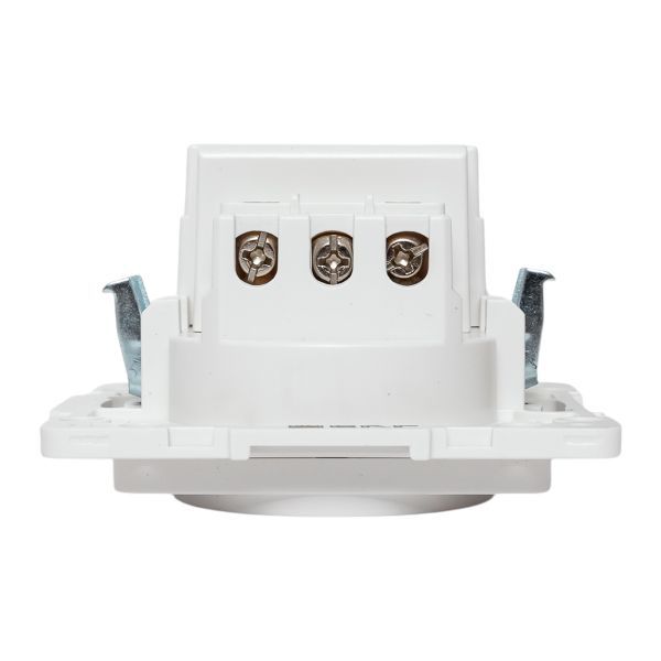  Розетка 1-м СП Стокгольм 16А USB A+C с заземл. защ. шторки винтов. клеммы механизм бел. EKF EYR16-2USB-typeA-typeC фото в каталоге от BTSprom.by