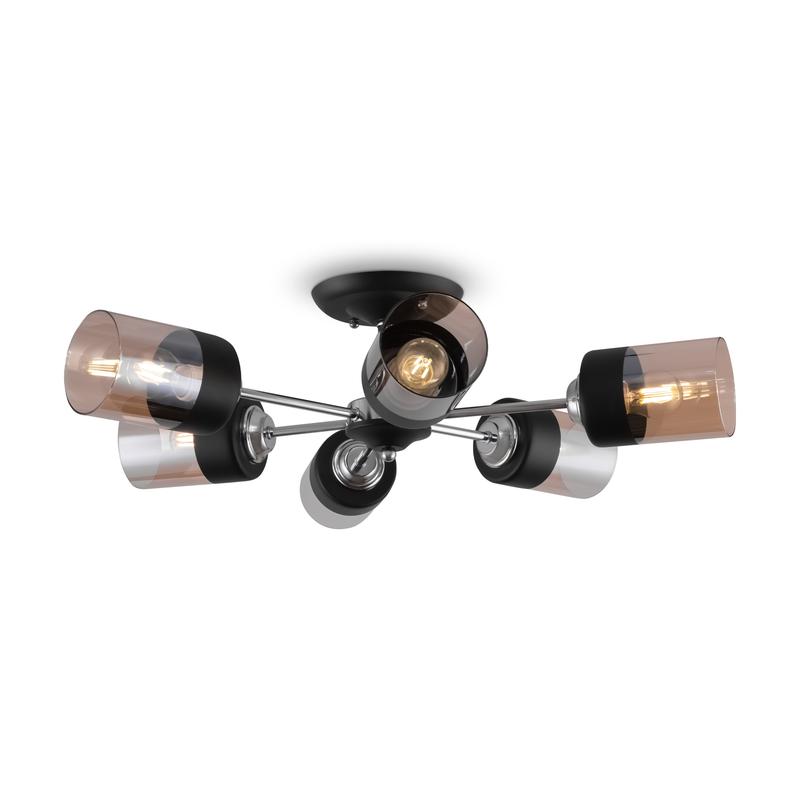 люстра gretta 60вт e27х6 ip20 freya fr5088pl-06b от BTSprom.by