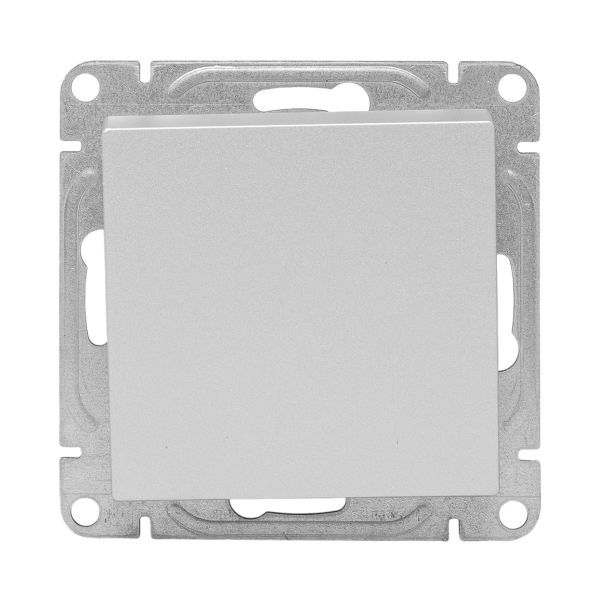  Выключатель проходной 1-кл. СП Эпика механизм алюм. EKF UP1-SWA-11 фото в каталоге от BTSprom.by