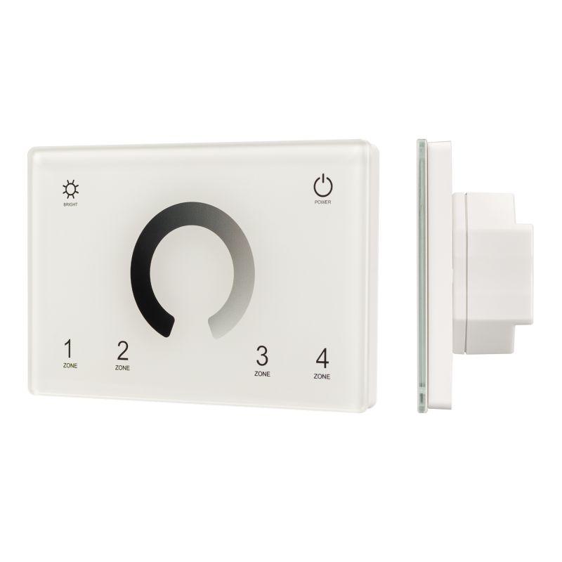 панель sens smart-p79-dim white (230в 4 зоны 2.4g) (ip20 пластик) arlight 028398 от BTSprom.by