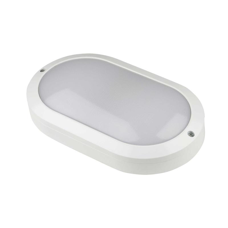 светильник светодиодный ulw-k12a 10w/5000k ip54 white овал 10вт 5000к ip54 1200лм промышленный накладной влагозащ. опал. рассеив. бел. uniel ul-00005456 от BTSprom.by