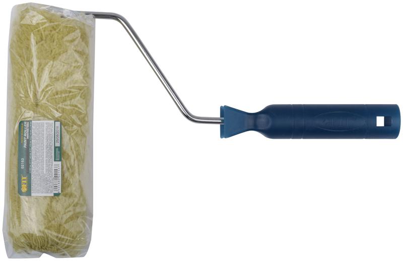  Валик полиакриловый нитяной диаметр 40/76мм ворс 18мм бюгель 6мм 180мм зел. FIT 02153 фото в каталоге от BTSprom.by