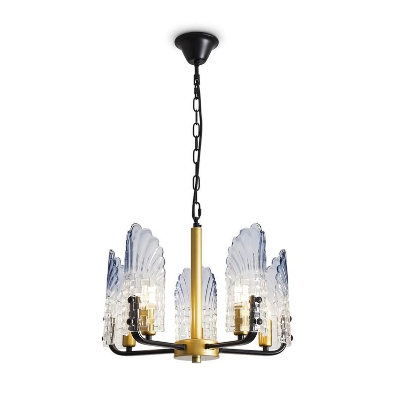 светильник ollie 5х40вт e14 ip20 подвесной freya fr5525pl-05gb от BTSprom.by