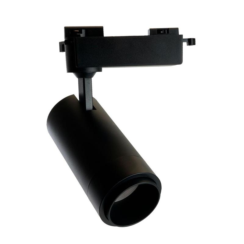 светильник светодиодный трековый на шинопровод 20вт 1400лм 4000к черн. изменяемый угол освещения 15-60град al137 feron 51176 от BTSprom.by