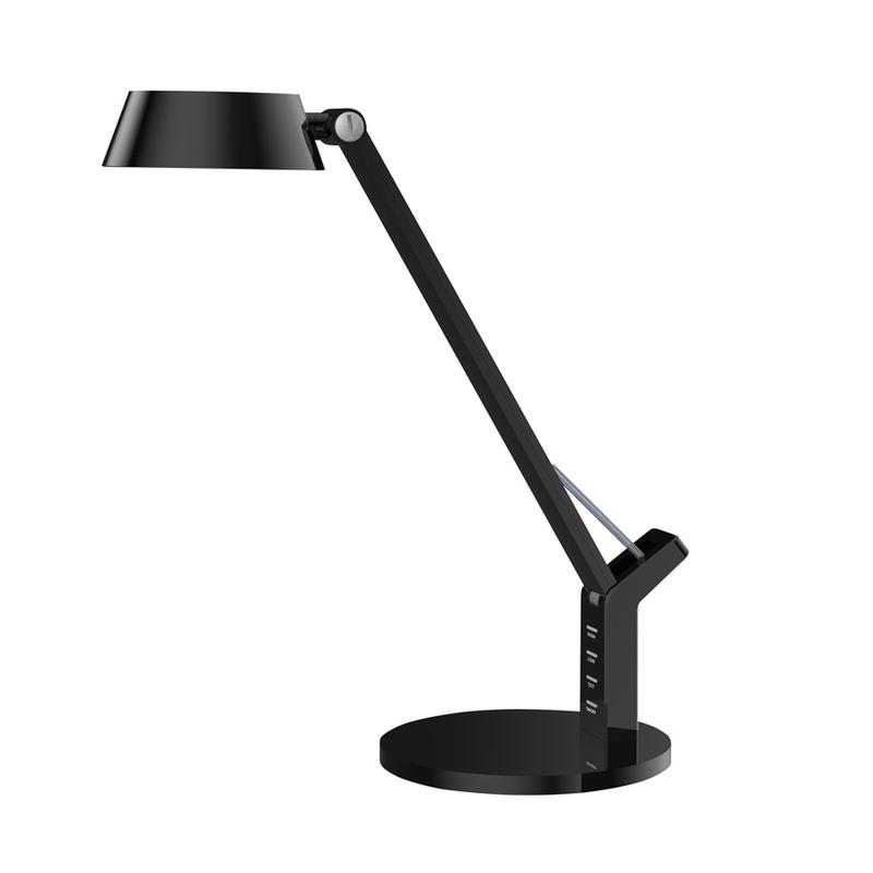 светильник tld-570 black/led/500лм/2700-5500к/dimmer настольный 9вт сенсорный выключатель черн. uniel ul-00007438 от BTSprom.by