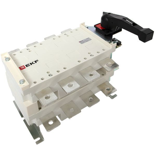  Рубильник-переключатель 4п 400А с рукояткой управления для прямой установки PowerSwitch EKF pscs-400-4 фото в каталоге от BTSprom.by