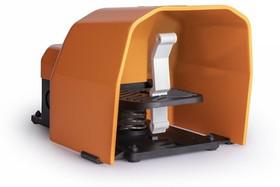  Педаль с защитной крышкой (1НО+1НЗ) оранж. EMAS PDKS11BX10T фото в каталоге от BTSprom.by