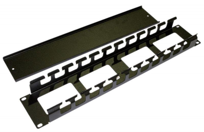 организатор кабельный cm-2u-ml-cov метал. с крышкой 19дюйм 2u hyperline 16490 от BTSprom.by