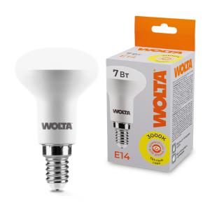 лампа светодиодная 7вт 3000к e14 wolta 25y50r7e14 от BTSprom.by