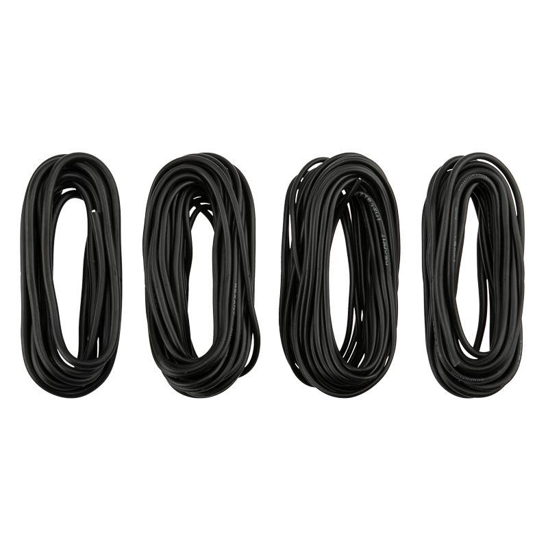  Набор автопровода "Ассорти" 0.50х5м/0.75х5м/1.50х3м/2.50х2м черн. (уп.4шт) Rexant 01-6553 фото в каталоге от BTSprom.by