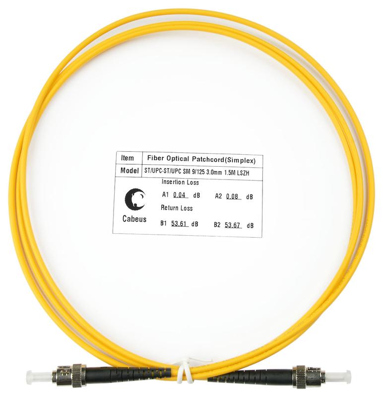 шнур оптический fop(s)-9-st-st-1.5m simplex st-st 9/125 sm 1.5м lszh cabeus 7556c от BTSprom.by