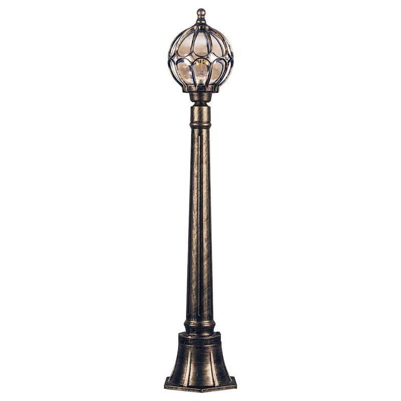 светильник садово-парковый 60вт 230в e27 1.16м черн. зол. ip44 pl3806 feron 11375 от BTSprom.by