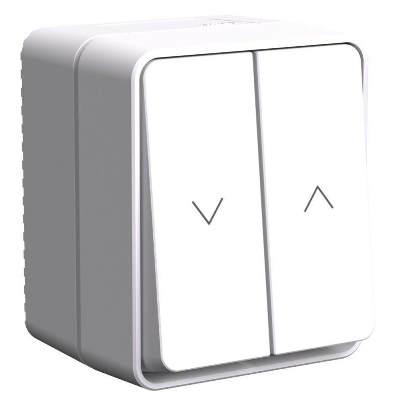  Выключатель для жалюзи 2-кл. ОП AtlasDesign PROFI 10А IP54 бел. SE ATN540119 фото в каталоге от BTSprom.by