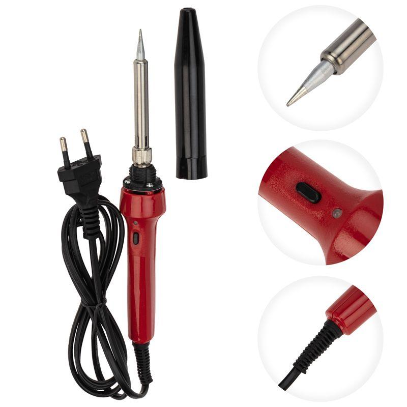  Паяльник импульсный с керам. нагревателем 220В/30-70Вт Rexant 12-0133 фото в каталоге от BTSprom.by