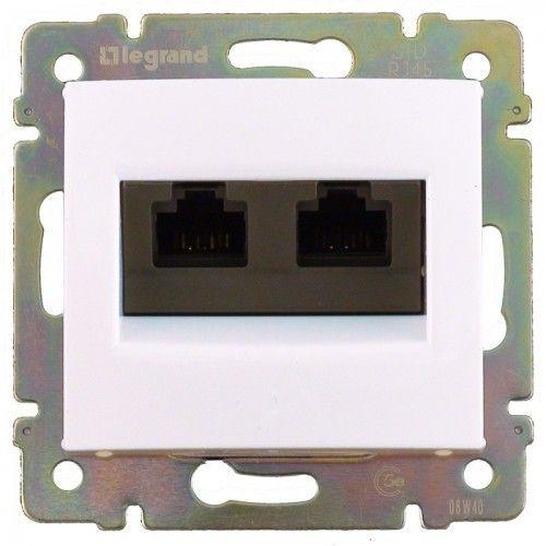 розетка компьютерная 2-м сп valena rj45 кат.5 utp механизм бел. (diy-упак.) iek 694292 от BTSprom.by